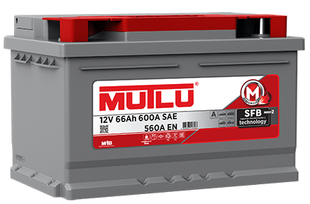 12 VOLT 66 AMPER (ALÇAK) MUTLU AKÜ 